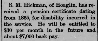 other Newspaper clipping from Feb 27, 1885 5707957