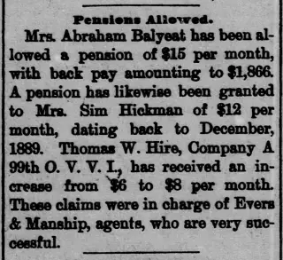 other Newspaper clipping from Jan 30, 1891 5707975