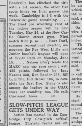 other Newspaper clipping from May 21, 1959 5708070
