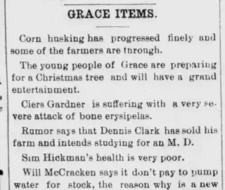 other Newspaper clipping from Dec 13, 1889 5708123