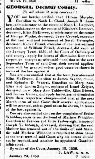 other Newspaper clipping from May 7, 1850 5708144