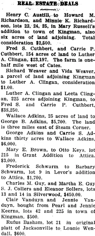 other Newspaper clipping from Sep 19, 1919 5708507