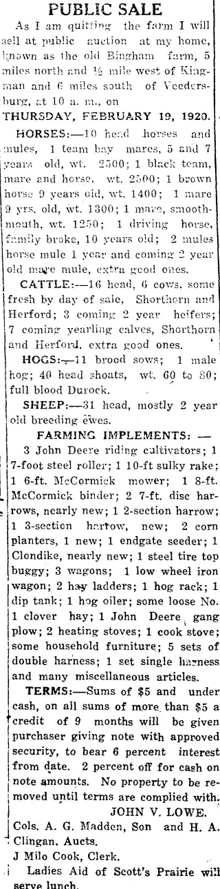 other Newspaper clipping from Feb 13, 1920 5708602