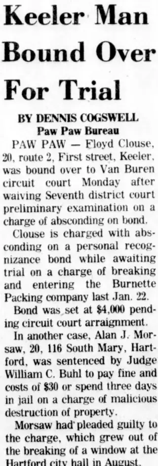 other Newspaper clipping from Oct 5, 1976 5708942