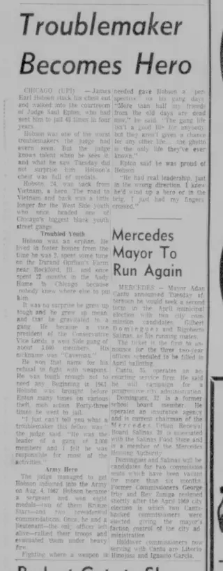 other Newspaper clipping from Jan 15, 1970 5709039