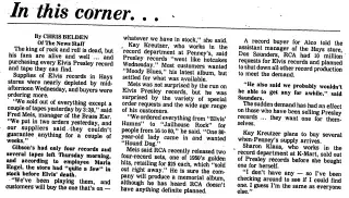 other Newspaper clipping from Aug 18, 1977 5709423