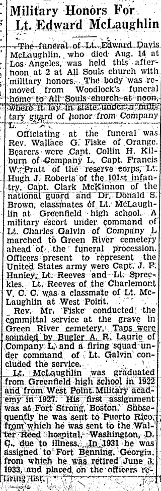 other Newspaper clipping from Aug 21, 1933 5709437