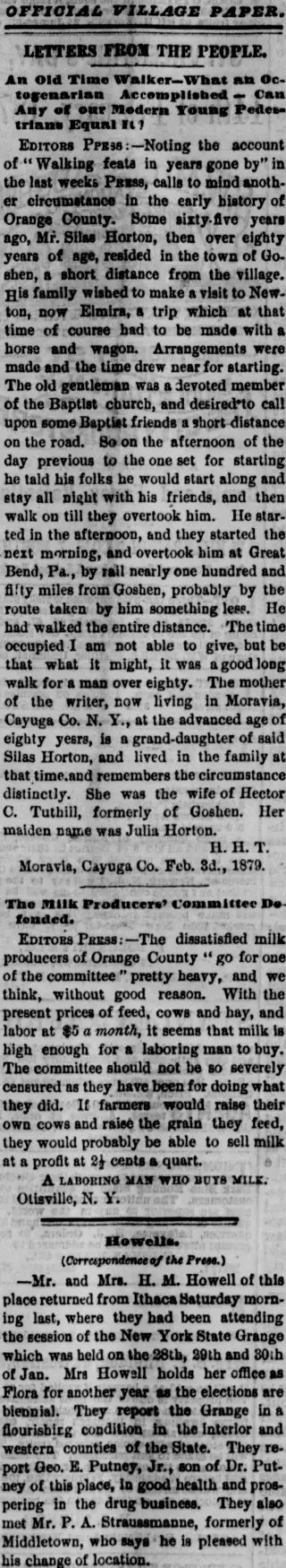 other Newspaper clipping from Feb 5, 1879 5709550
