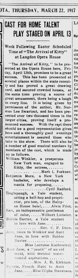 other Newspaper clipping from Mar 22, 1917 5709596