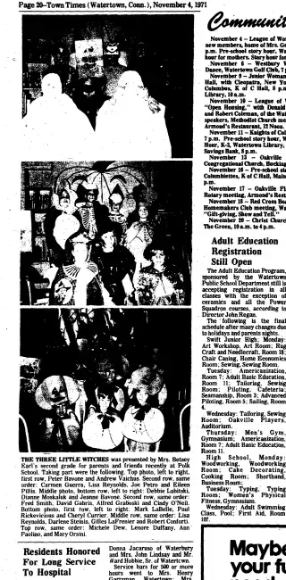 other Newspaper clipping from Nov 4, 1971 5710001