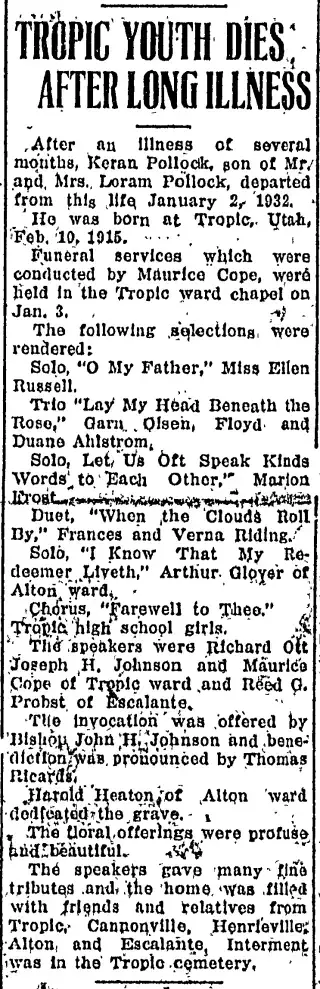 other Newspaper clipping from Jan 6, 1933 5710120