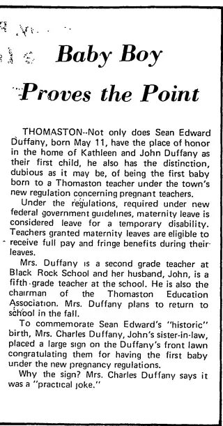 other Newspaper clipping from May 17, 1973 5710132