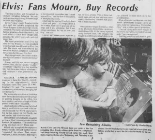 other Newspaper clipping from Aug 19, 1977 5710257