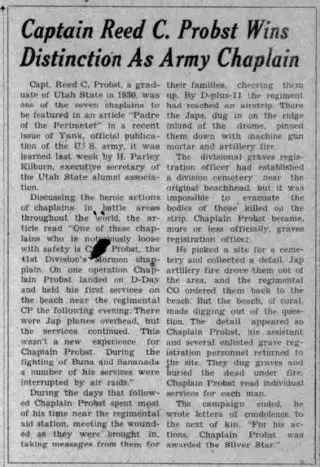 other Newspaper clipping from Feb 22, 1945 5710285