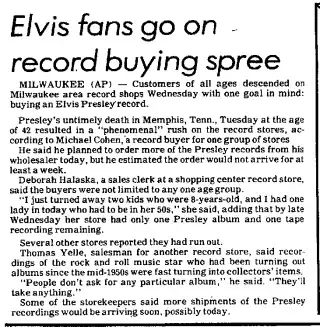 other Newspaper clipping from Aug 18, 1977 5710336