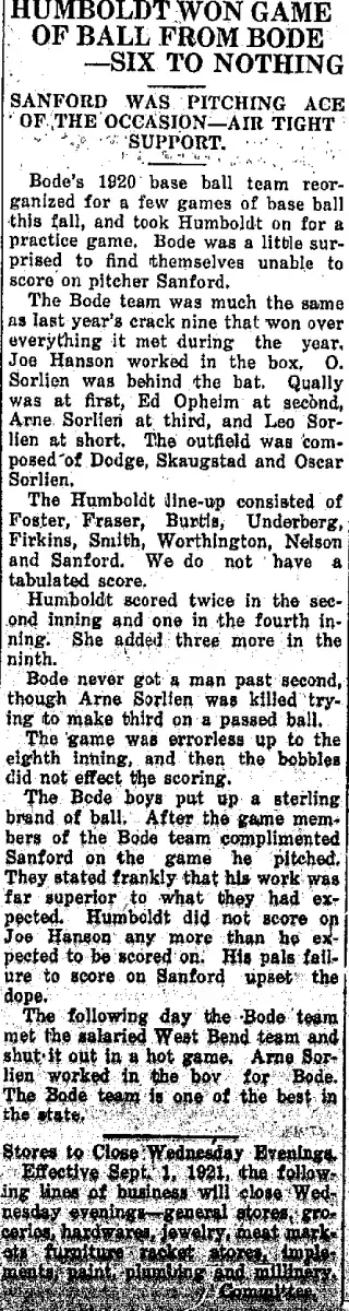 other Newspaper clipping from Sep 2, 1921 5710650