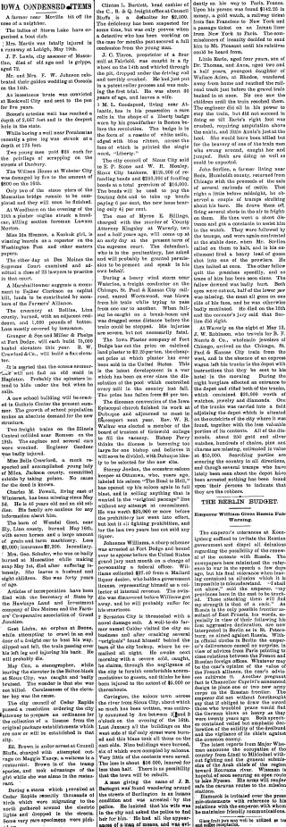 other Newspaper clipping from May 22, 1890 5710693