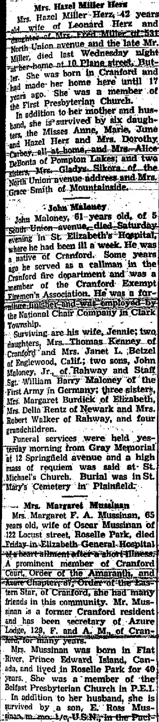 other Newspaper clipping from Mar 29, 1945 5710698