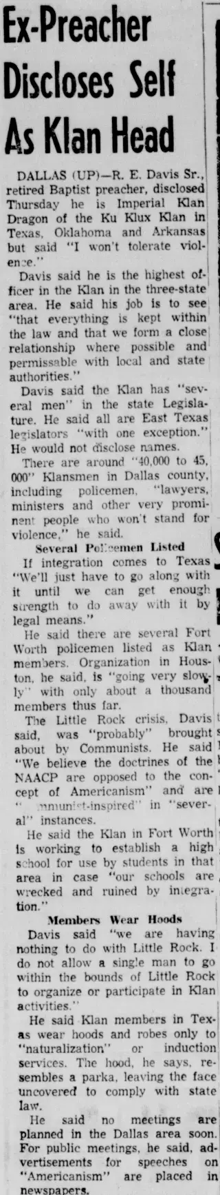 other Newspaper clipping from Mar 28, 1958 5710982