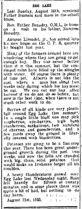 other Newspaper clipping from Aug 25, 1903 5711082