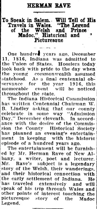 other Newspaper clipping from Nov 22, 1916 5711201