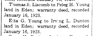 other Newspaper clipping from Jan 24, 1923 5711209