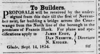 other Newspaper clipping from Sep 23, 1854 5711250