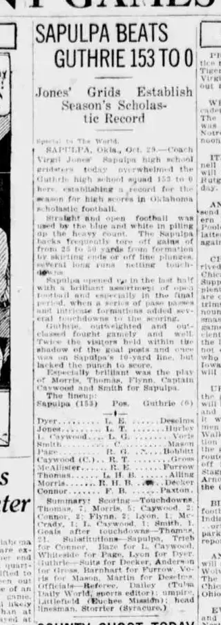 other Newspaper clipping from Oct 30, 1920 5711309