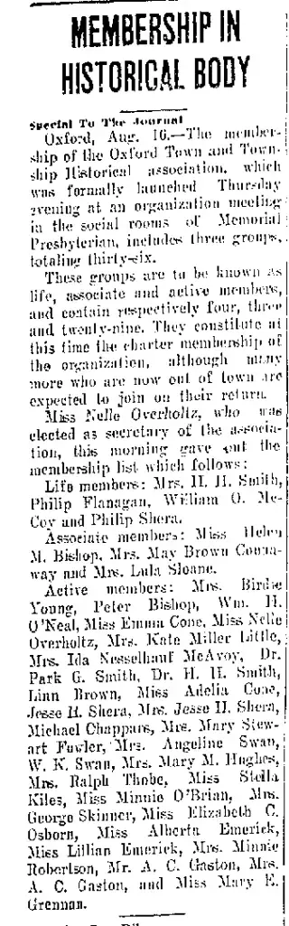 General news Newspaper clipping from Aug 16, 1930 5711473