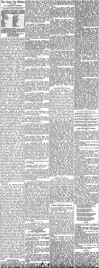 other Newspaper clipping from May 21, 1890 5711667