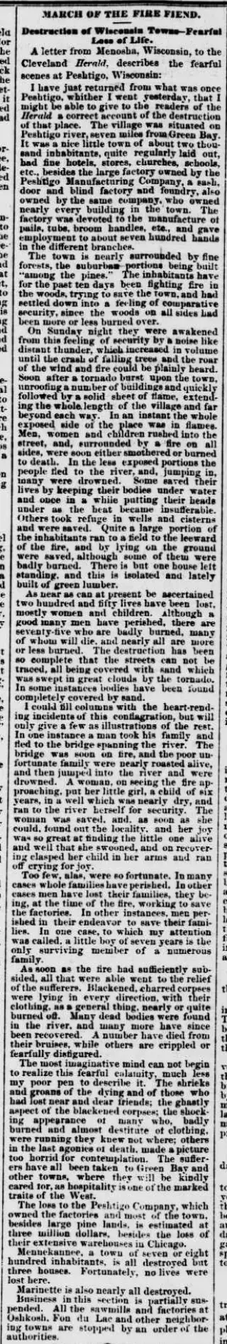 other Newspaper clipping from Oct 20, 1871 5711692