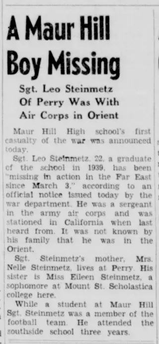 other Newspaper clipping from Mar 30, 1942 5711757