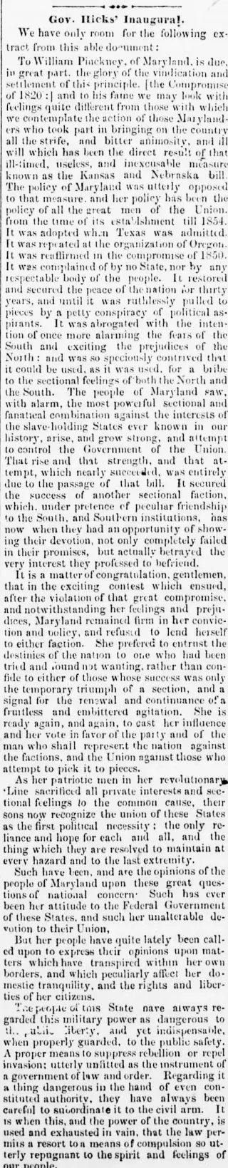 other Newspaper clipping from Jan 23, 1858 5711848