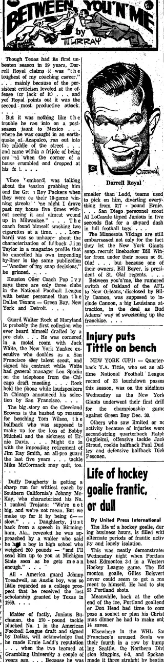 other Newspaper clipping from Dec 20, 1962 5711946