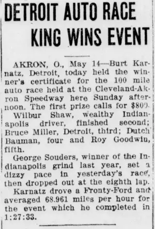 other Newspaper clipping from May 14, 1928 5712508