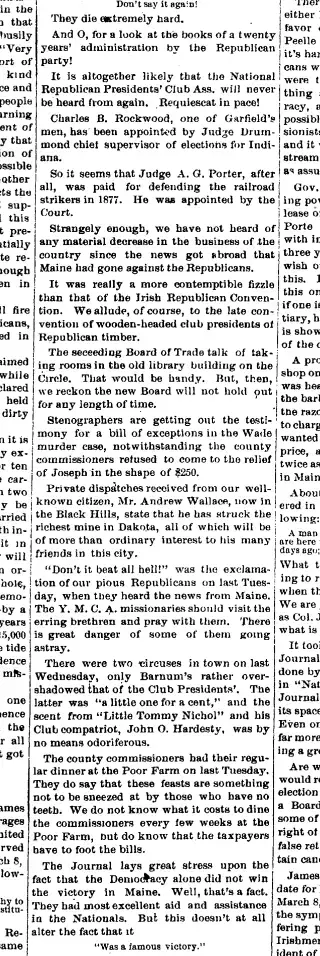 other Newspaper clipping from Sep 18, 1880 5712586