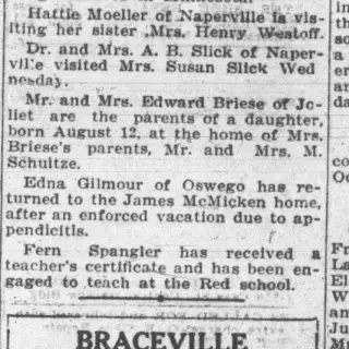 other Newspaper clipping from Aug 20, 1921 5712651