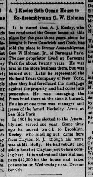 other Newspaper clipping from Dec 3, 1908 5712733