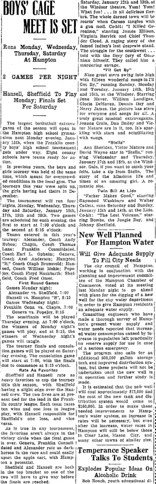 other Newspaper clipping from Jan 11, 1951 5712854