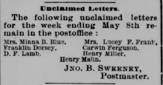 other Newspaper clipping from May 14, 1897 5713040