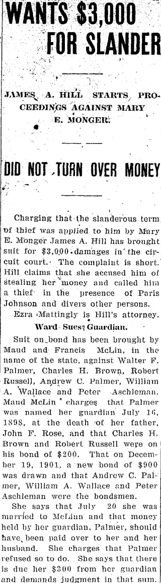 other Newspaper clipping from Sep 21, 1907 5713103
