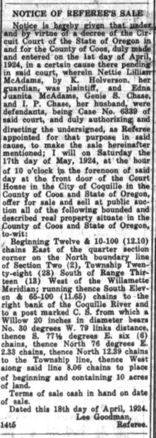 other Newspaper clipping from May 9, 1924 5713252