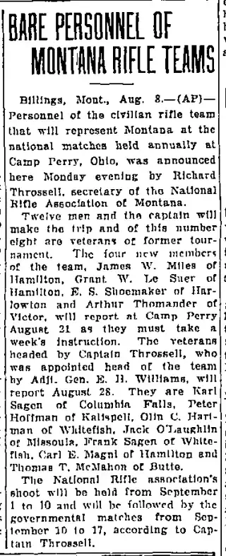 other Newspaper clipping from Aug 9, 1927 5713331
