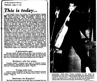 other Newspaper clipping from Aug 17, 1977 5713365