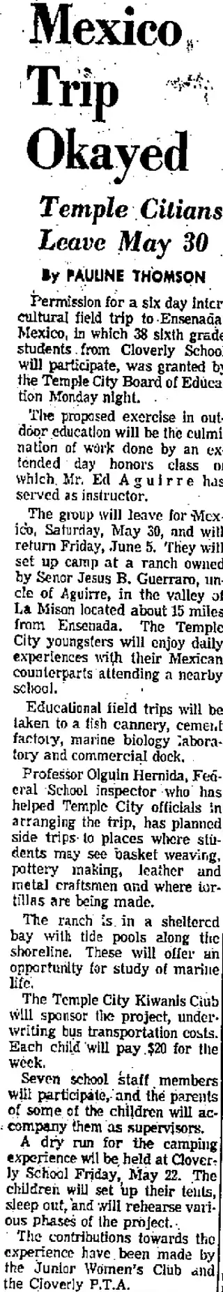 other Newspaper clipping from May 5, 1964 5713378