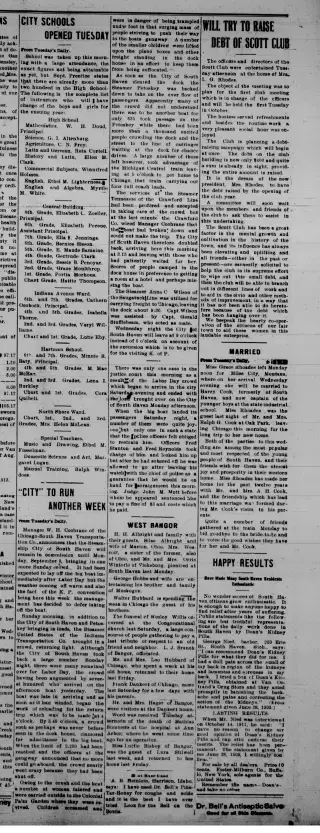 other Newspaper clipping from Sep 6, 1912 5713498