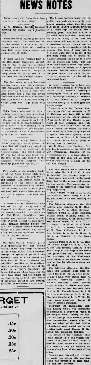 other Newspaper clipping from Jan 6, 1917 5713674