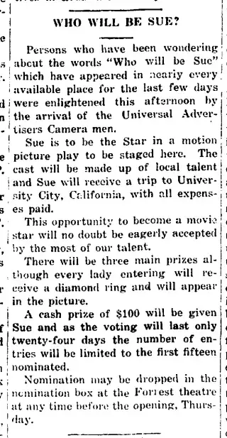 other Newspaper clipping from Sep 15, 1916 5713803