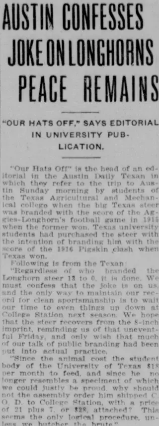 other Newspaper clipping from Feb 16, 1917 5713952