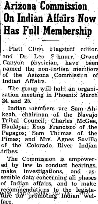 other Newspaper clipping from Mar 19, 1954 5714139